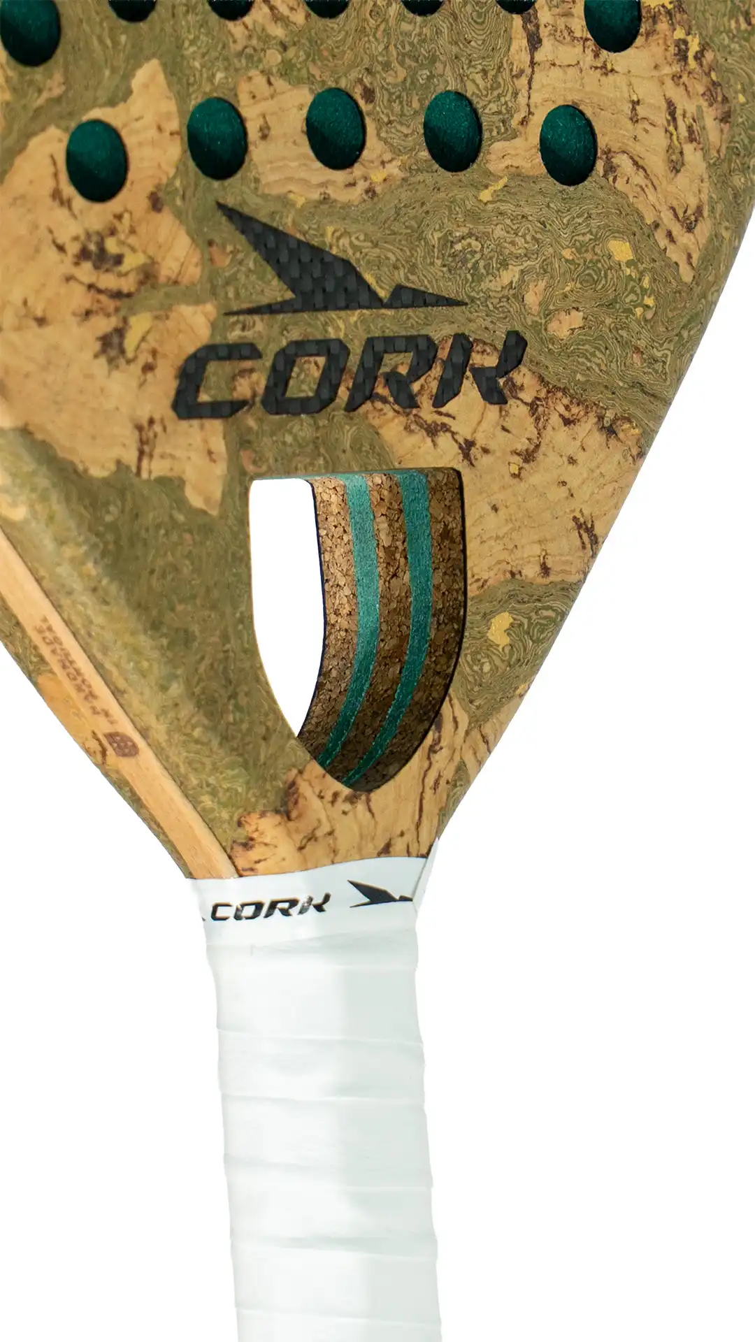 raquette padel fabriquee a la main cork extreme deus 2