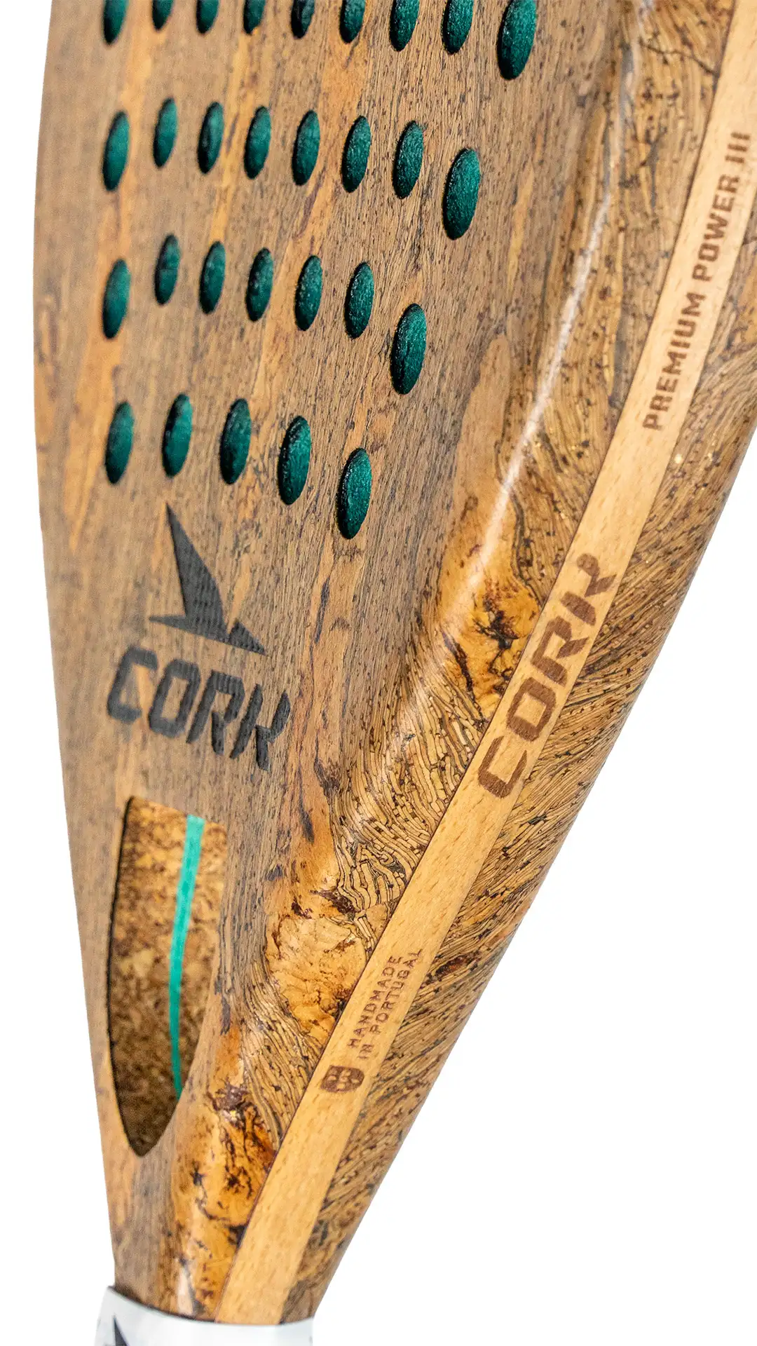 raquette padel fabriquee a la main cork premium power III