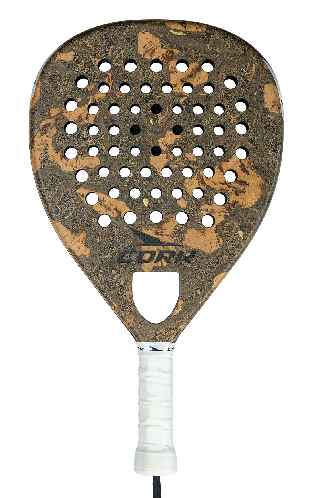 raquette padel liege artisanale cork extreme black 2