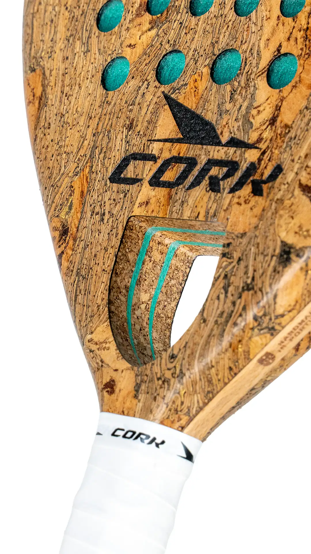 raquette padel liege artisanale cork premium hybrid III