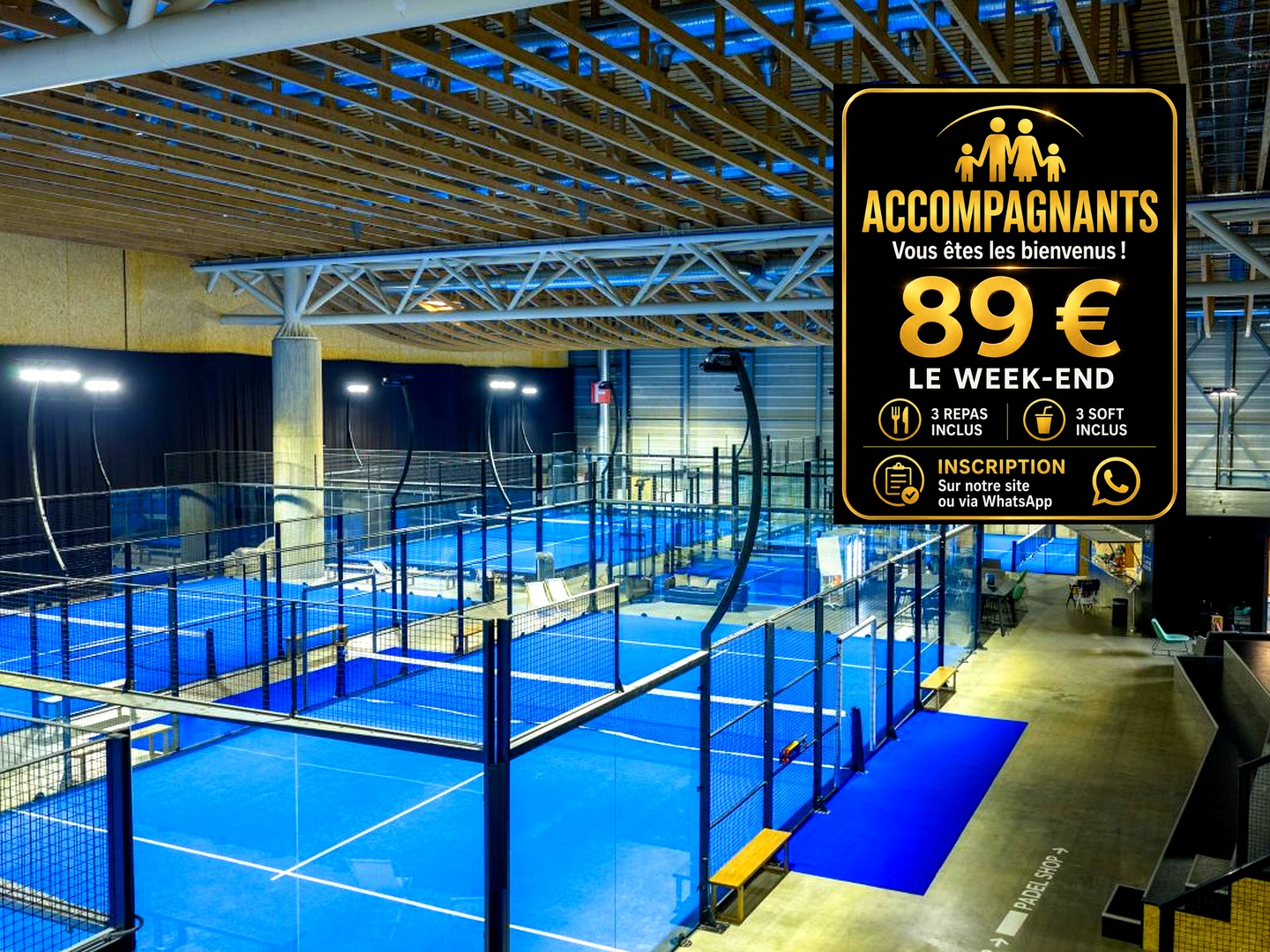 Stage Padel Parc Fribourg (Suisse) Week-end des 1er et 2 mai 2027 – Image 2